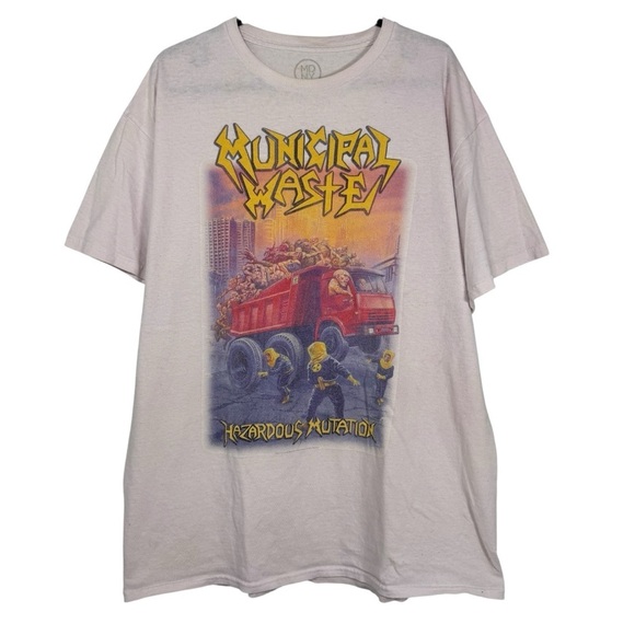 Vintage Other - 🔥 Vintage 2012 Municipal Waste Hazardous Mutation Tee 🔥